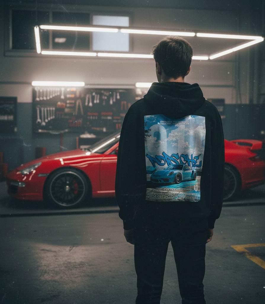 Porsche 911 Art Hoodie