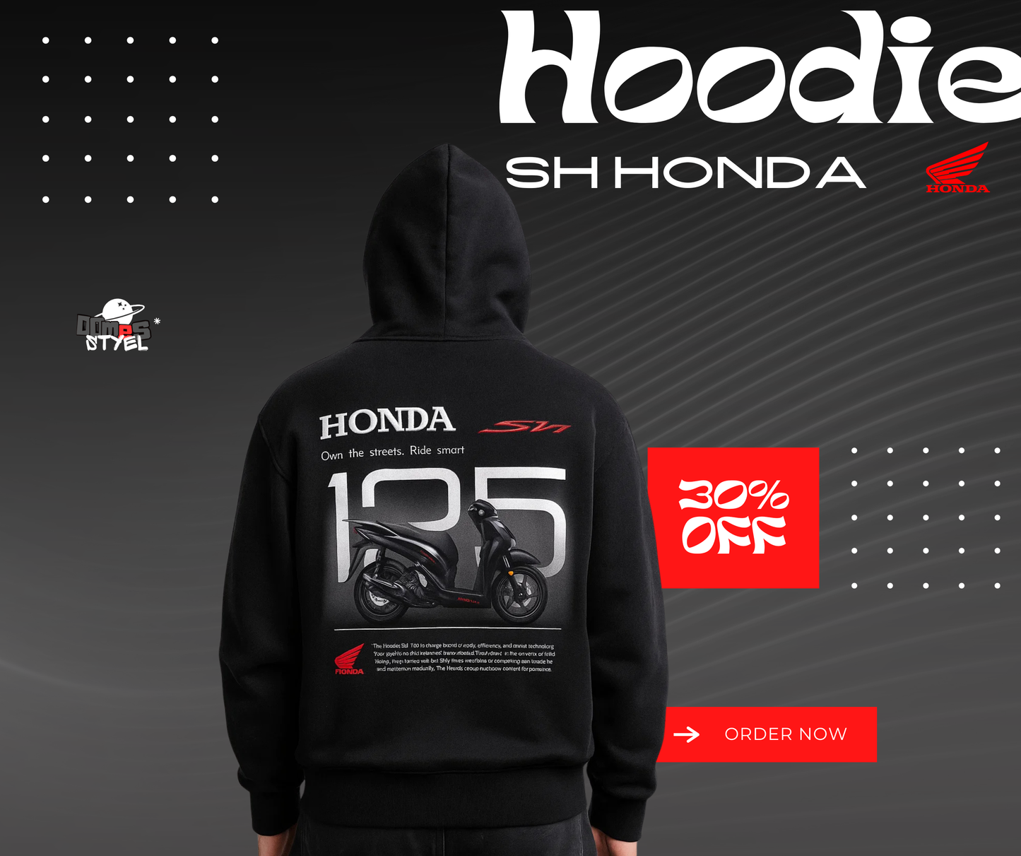 Hoodie sh 125i
