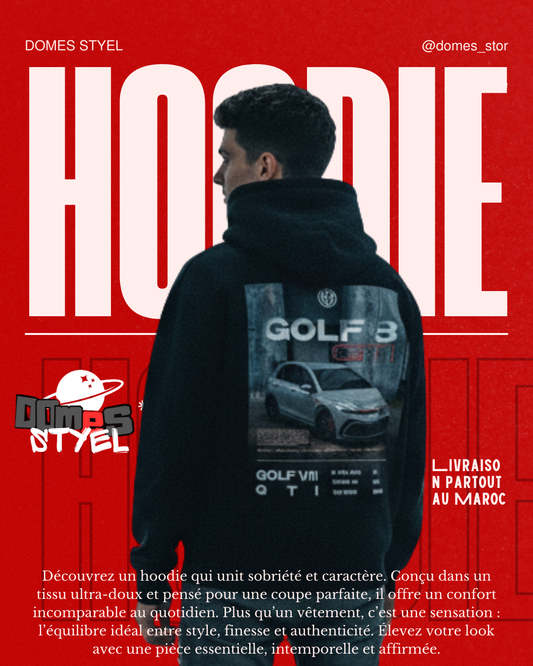 Hoodie Golf 8 GTI